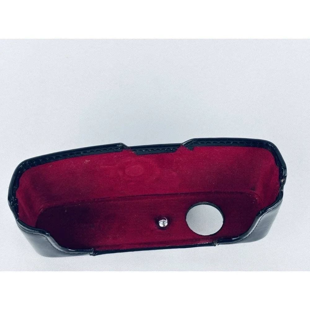 Genuine Leather Half Case 35mm Film Camera - Made In Japan Vintage Red Interior